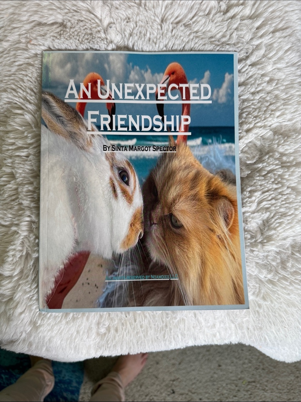 An Unexpected Friendship -  Pets Book (White, Orange)